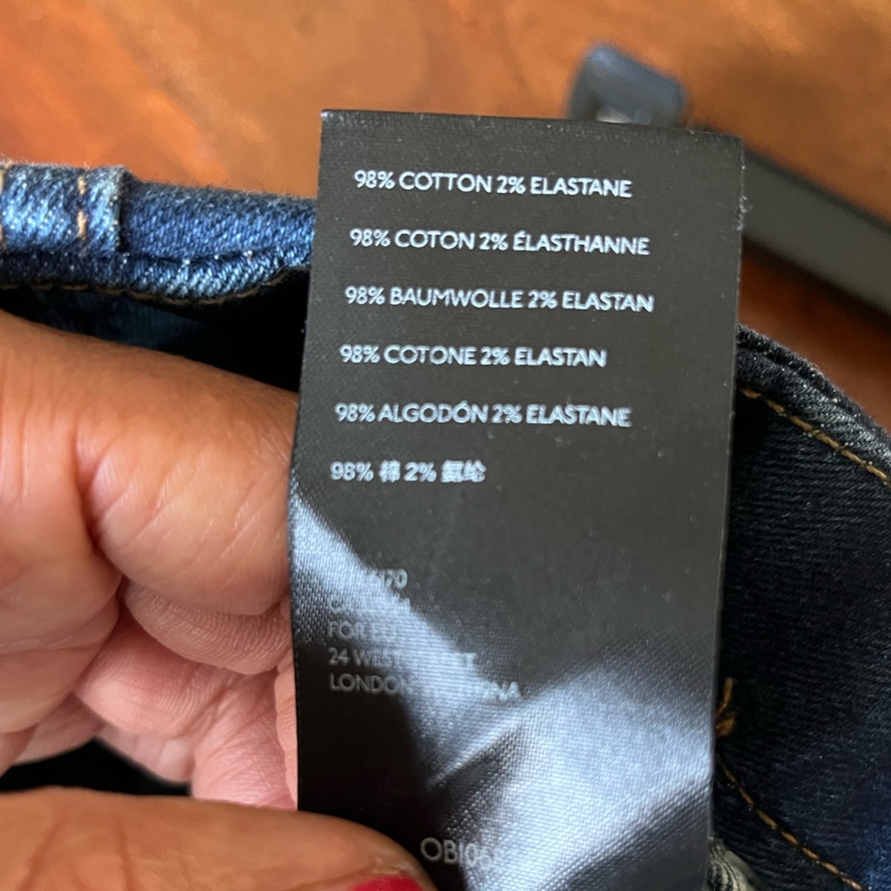 Free People Miles Away Dark Blue Skinny Jeans - Picture 9 of 13
